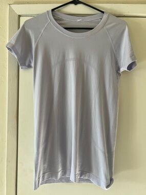 Lululemon Light Lavender Short Sleeve Active Tee